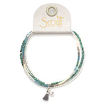 Scout Chromacolor Miyuki Bracelet Trio - Turquoise Multi/Silver