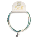 Scout Chromacolor Miyuki Bracelet Trio - Turquoise Multi/Silver