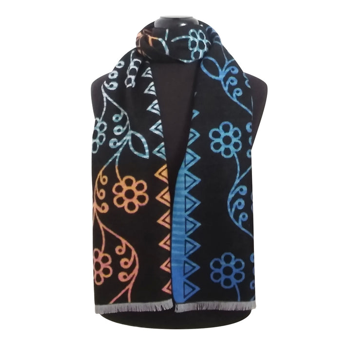 Native Northwest Brushed Silk Scarf - Mother Earth