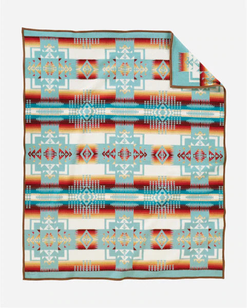 Pendleton Chief Joseph Blanket - Aqua