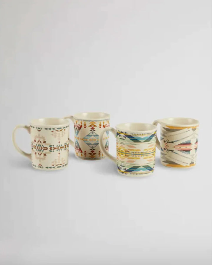 Pendleton 12 oz Ceramic Mug Set  High Desert Collection