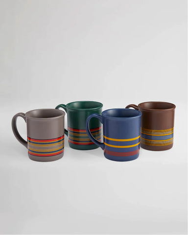 Pendleton Camp Stripe Matte Mug Collection