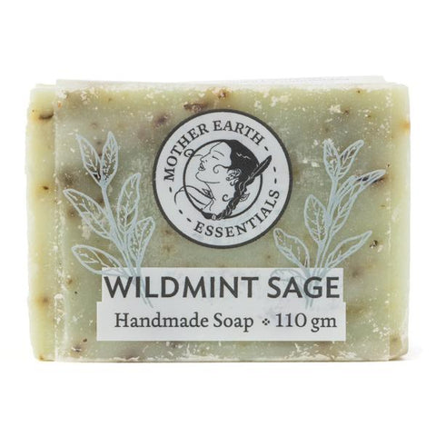 Mother Earth Essentials Wildmint Sage Soap 100g