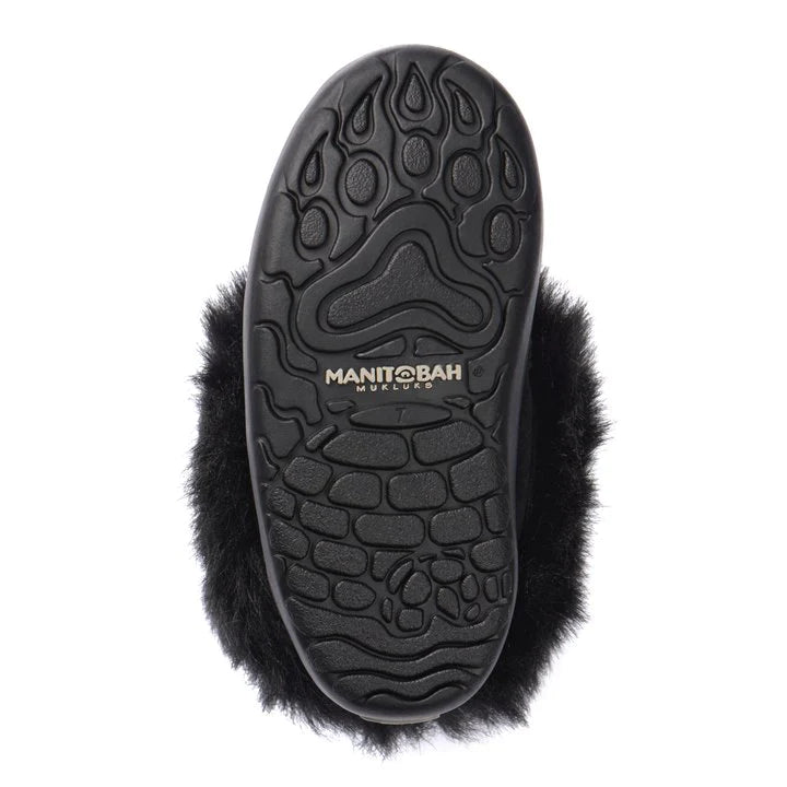 Manitobah Toddler Waterproof Faux Fur Kids Snowy Owlet Mukluks