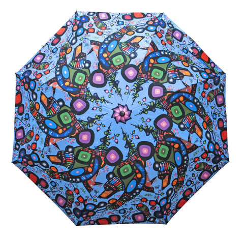 Oscardo John Rombough Bear Artist Collapsible Umbrella