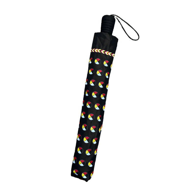 Oscardo Medicine Wheel Collapsible Umbrella