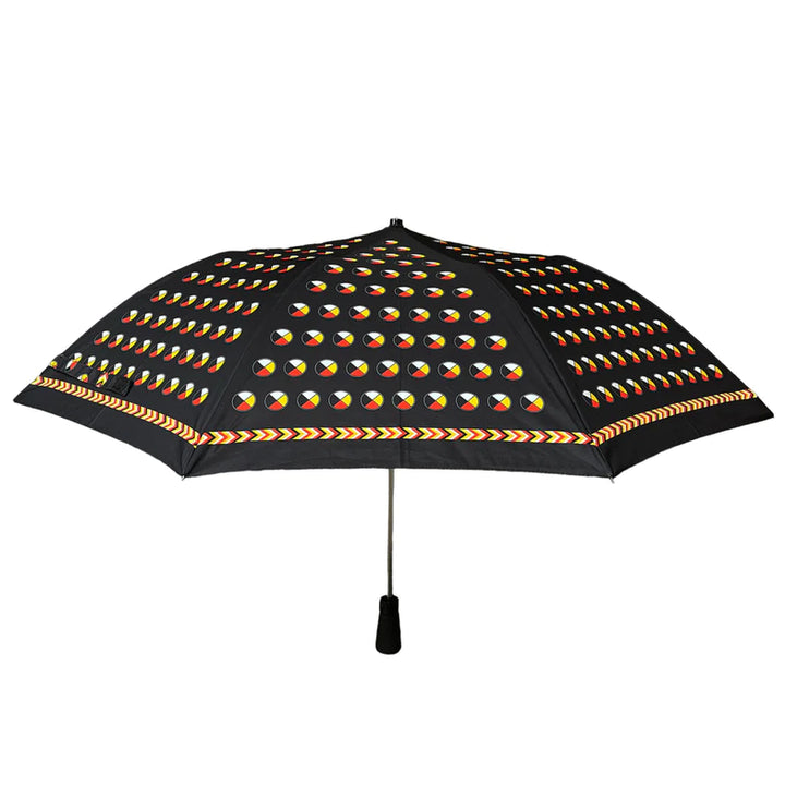 Oscardo Medicine Wheel Collapsible Umbrella