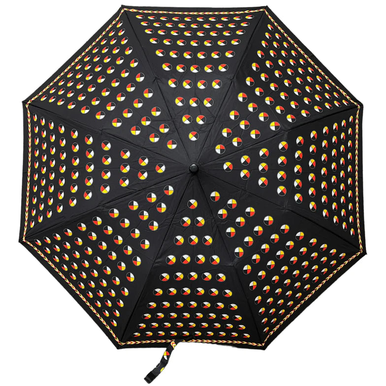 Oscardo Medicine Wheel Collapsible Umbrella