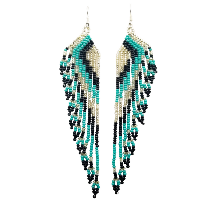 Tribal Roots Cascade Fringe Earrings