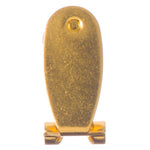 Gold Fingernail Earring Posts