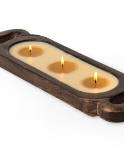 Himalayan Handmade Candles Small Wooden Candle Trays