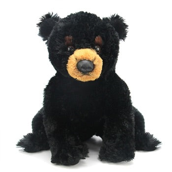 Aurora Flopsie 12" Blackstone Bear Plush