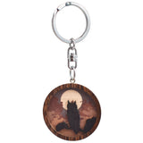Nature's Expressions Wood Silhouette Keychains