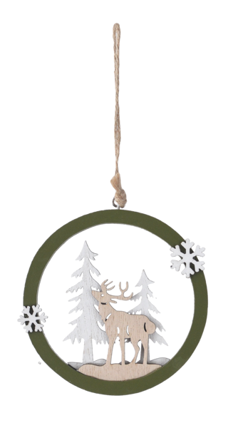 GANZ Cut Out Deer Ornaments