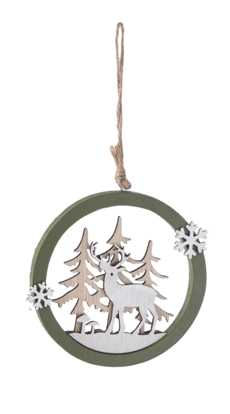 GANZ Cut Out Deer Ornaments