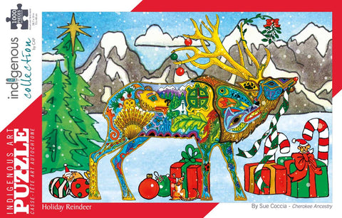 CAP Holiday Reindeer 1000 Piece Puzzle