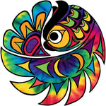 CAP Tie-Dye Owl Art Magnet