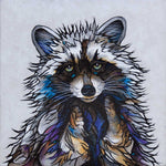 CAP Raccoon Art Card