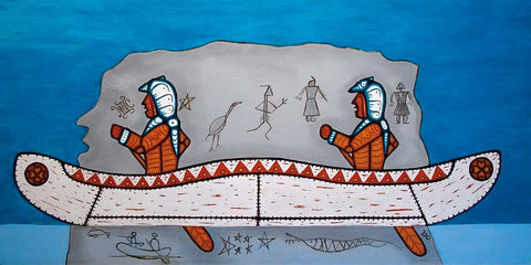 CAP Mi'kmaq Ancestors Art Card