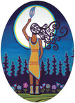 CAP Woman and Grandmother Moon Sticker