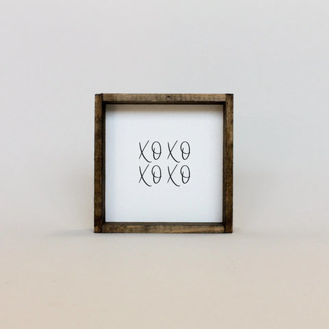 XOXO Wood Sign by william rae designs